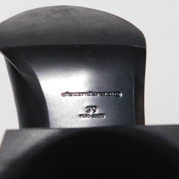 Alexander Wang Anna Rhodium leather sock boot 39 - Picture 7 of 8